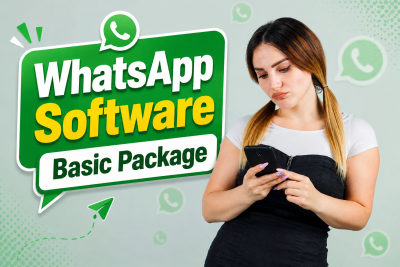 WhatsApp Software Basic Package Valid for 1 Year Software