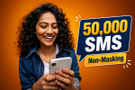 50,000 SMS Non-Masking Package – 0.29 Poise Per SMS